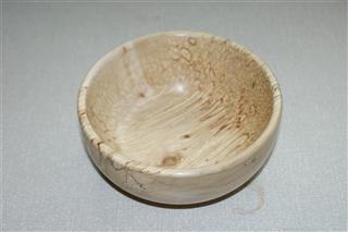 Fred's commended spalted beech bowl